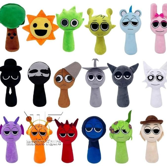 Mainan Boneka Sprunki Boneka Horor Game Sprunki