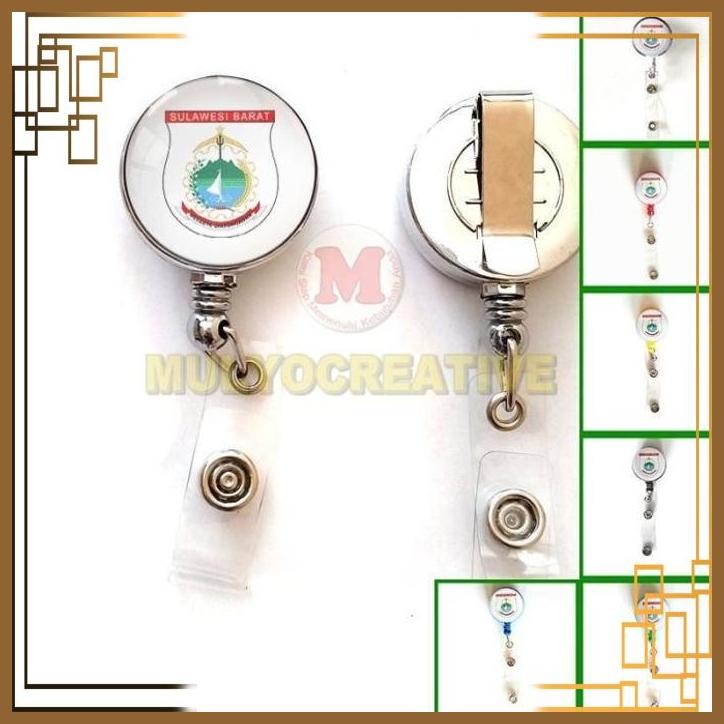 

[MCV] ID CARD YOYO SULAWESI BARAT GANTUNGAN ID CARD HOLDER LOGO SULBER