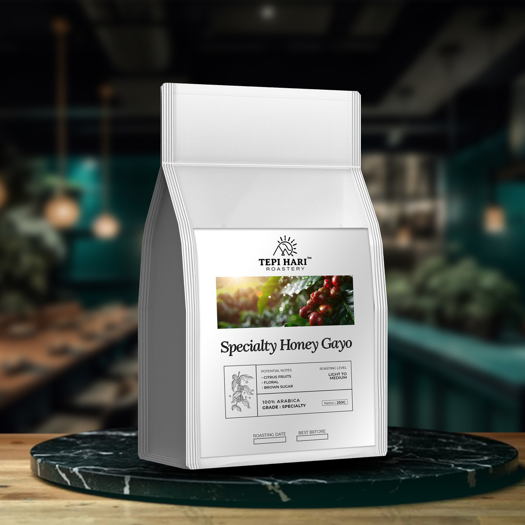 

Kopi Full Arabika Honey Process Gayo (Biji/Bubuk) Specialty Grade 250g