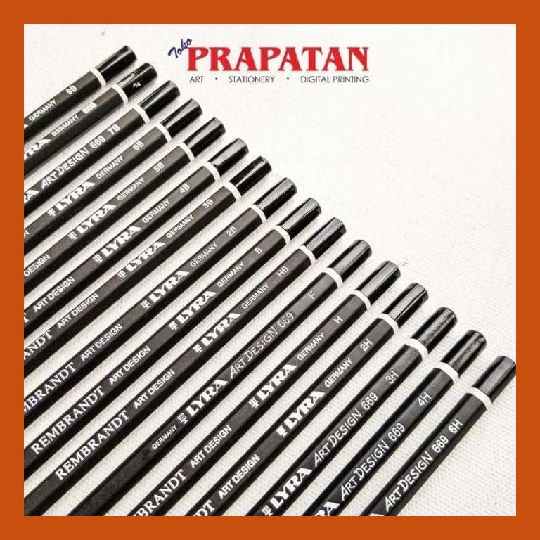 

[ PERALATAN LUKIS / GAMBAR ] LYRA REMBRANDT ART DESIGN 669 GRAPHITE PENCILS COD