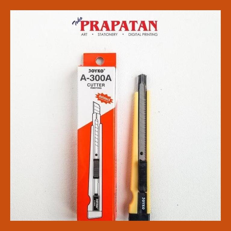 

[ PERALATAN LUKIS / GAMBAR ] CUTTER JOYKO A-300A / PEMOTONG AUTOLOCK COD