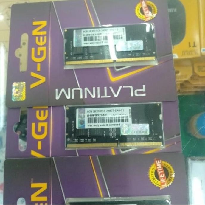 RAM DDR4 8GB PC2400/2666 VGEN SODIM -VGEN PLATINUM 8 GB 1004T
