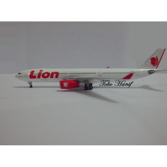Diecast Miniatur Pesawat Lion Air A330