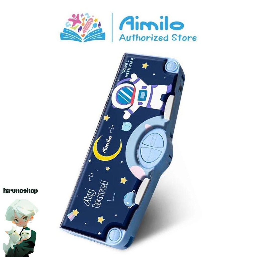 

Aimilo - Tempat Pensil Multifungsi Kotak Pensil Anak Lengkap Peruncing Gunting Isolasi Penghapus Penggaris Alat Tulis Sekolah Sale