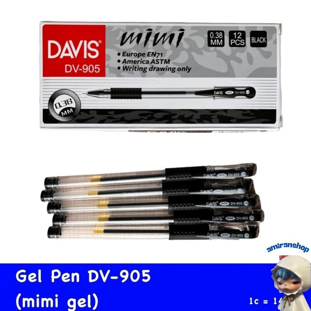 

Gel Pen Mimi Gel Mini (12Pcs) Kilat