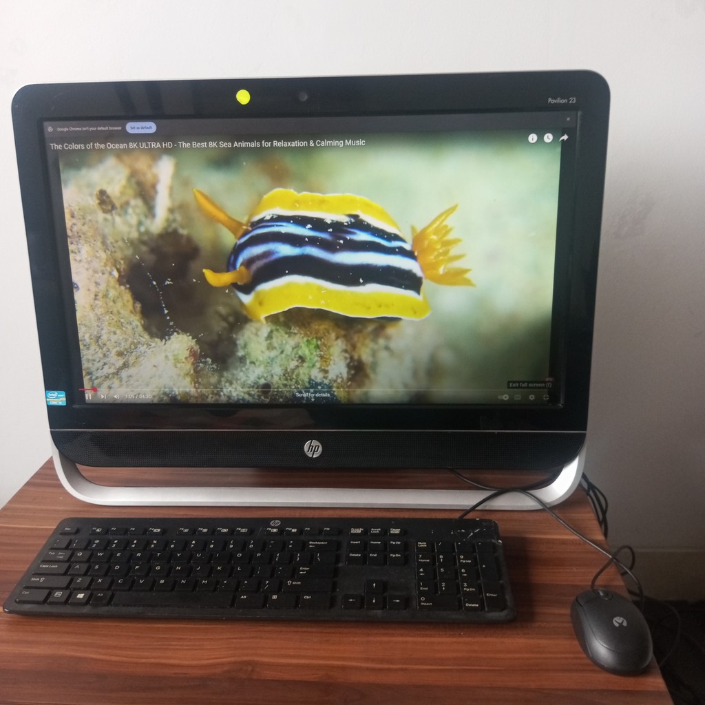 KOMPUTER PC ALL IN ONE  HP PAVILION 23   INTEL CORE I5 GENERASI 3  - WINDOWS DAN OFFICE - HANYA 60 W