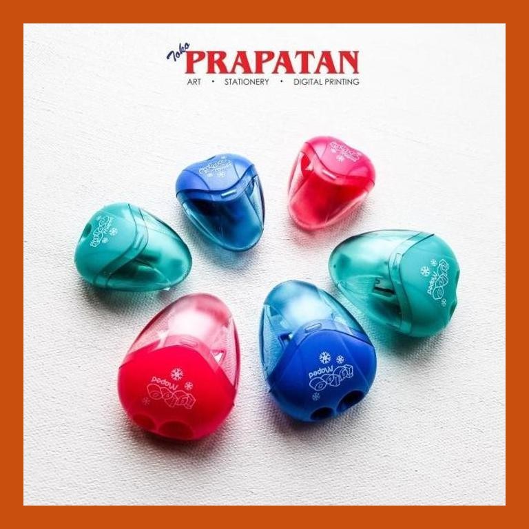 

[ PERALATAN LUKIS / GAMBAR ] MAPED I-GLOO SHARPENER 1 HOLE / 2 HOLES RAUTAN PACKING AMAN