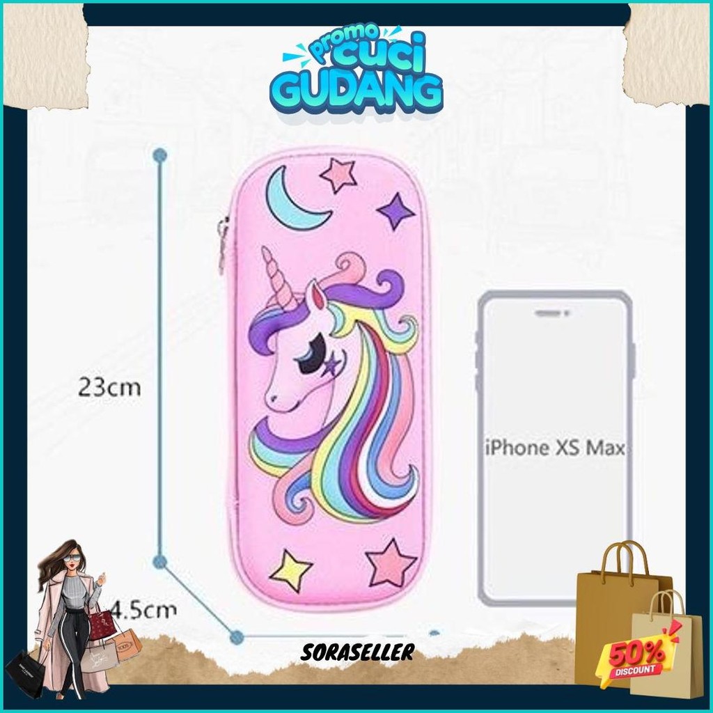 

Tempat Pensil Anak Motif Labubu 3D Kotak Pensil Anak Motif Kartun Bahan Eva / Kotak Pensil Anak Motif Squishy Gratis Ongkir