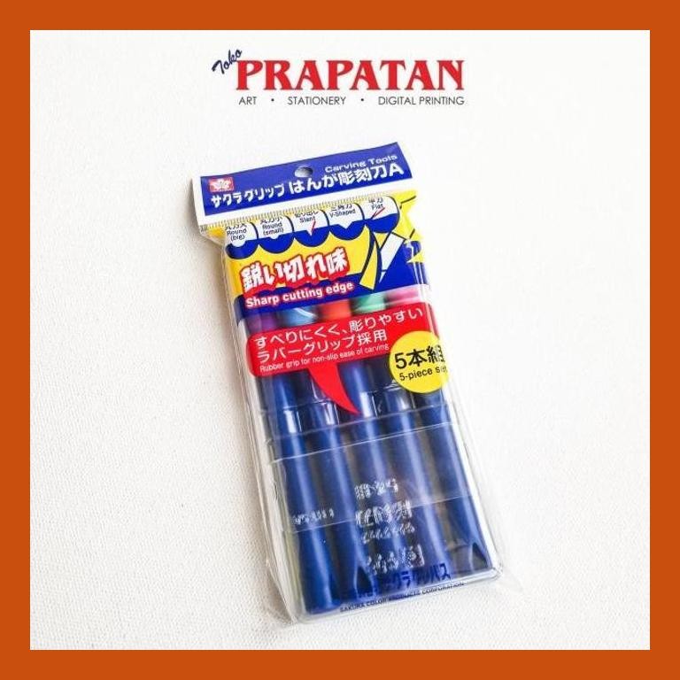 

[ PERALATAN LUKIS / GAMBAR ] SAKURA CARVING TOOL / ALAT CUKIL / ALAT UKIR COD