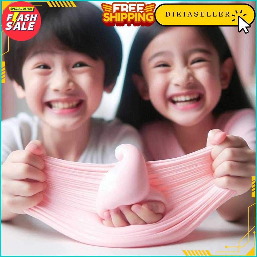 Slime Kit Lengkap Jumbo 100% Aman - Diy Slime Anti Gagal Mainan Edukasi Untuk Anak Termurah Banget