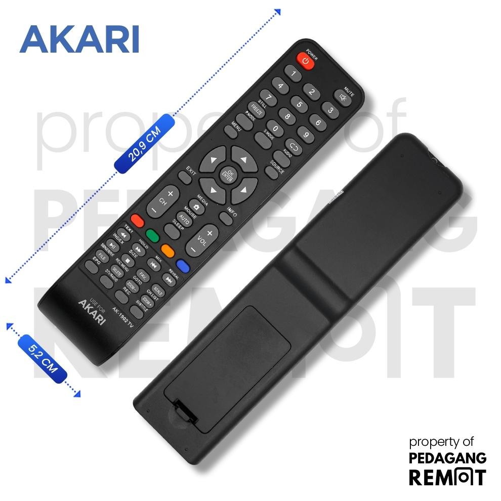 An85 Remot Remote TV Akari LCD LED Smart Connect RC-9920AS AT-5432S AT-5442S AT-5450S AT-5455S AT-54