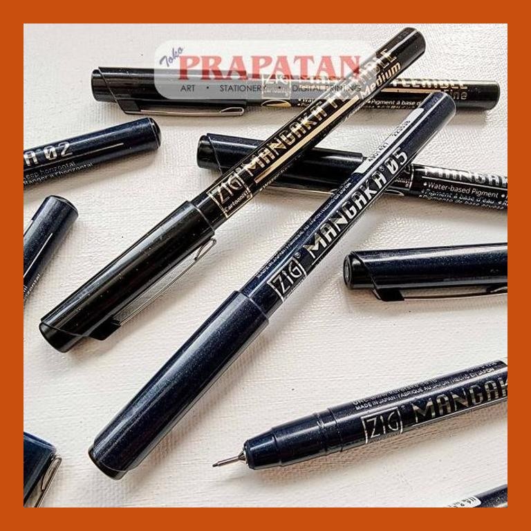 

[ PERALATAN LUKIS / GAMBAR ] ZIG KURETAKE MANGAKA DRAWING PEN CNM | PENA GAMBAR GOOD QUALITY