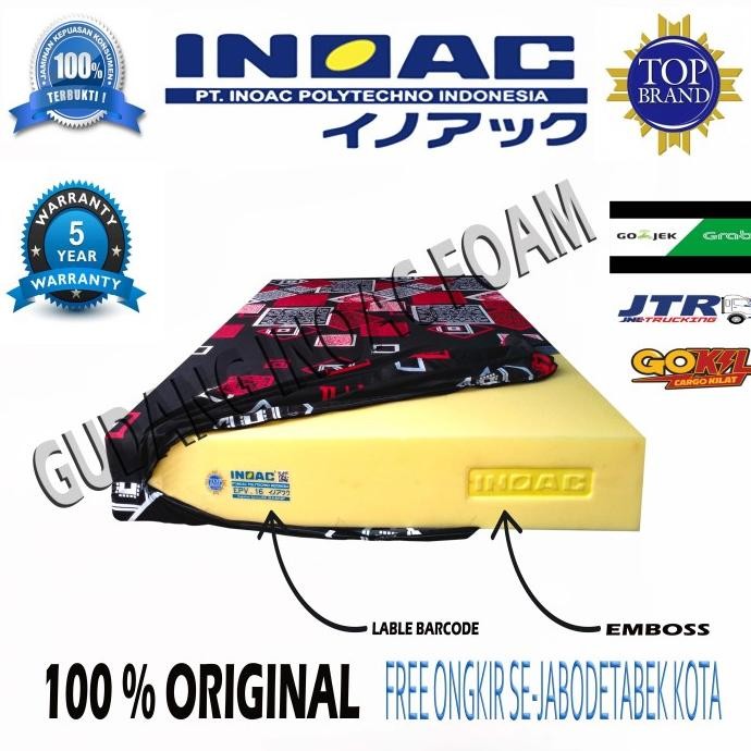 KASUR BUSA INOAC 120 X 200 X 20 CM ORIGINAL