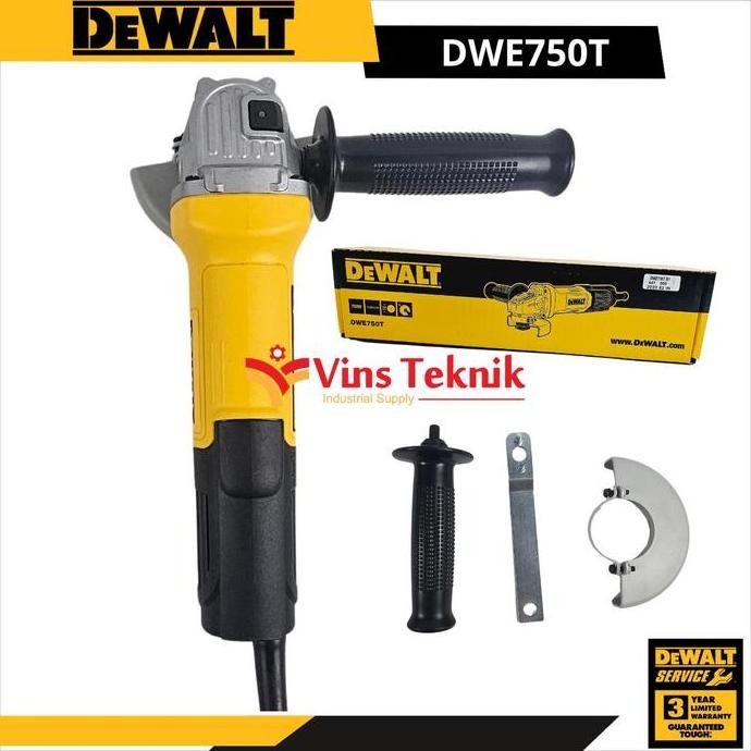Mesin Gerinda Tangan 4 Inch Angle Grinder Slim Dwe750 Dewalt Dwe750T Original Dan Terpercaya