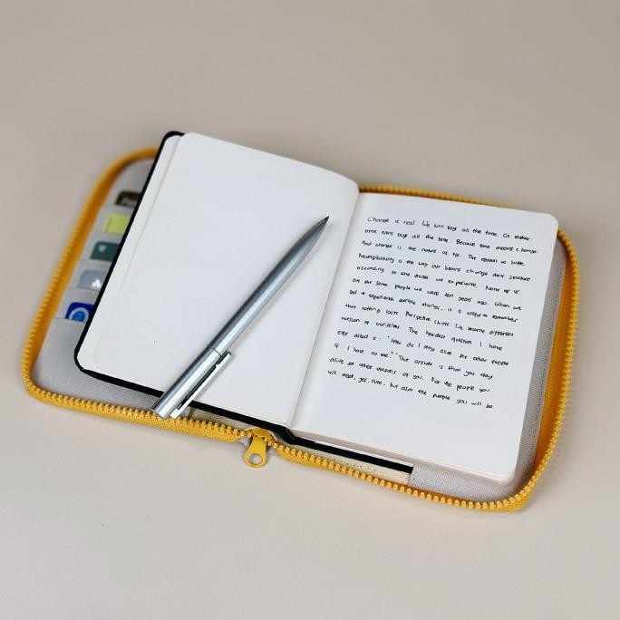 

Papermark A6 Notebook Pouch with Zipper