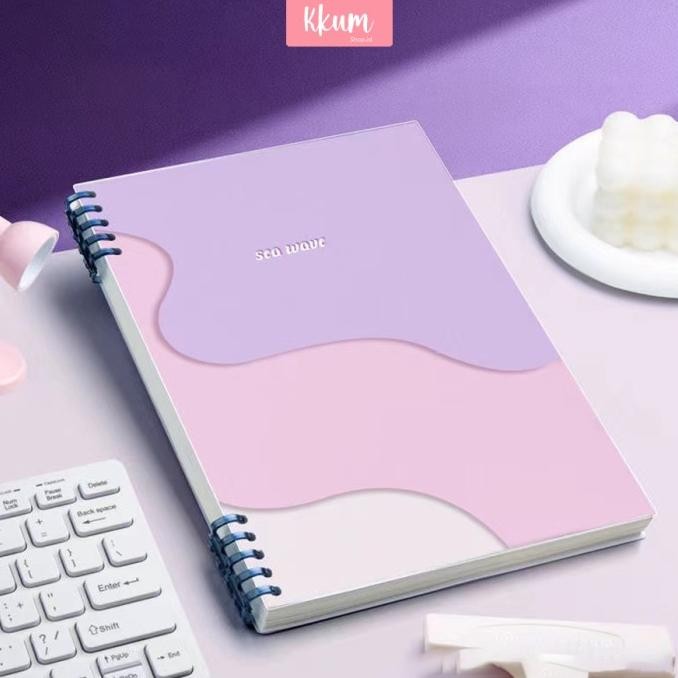 

Buku Catatan B5 Buku Tulis Sekolah Lucu Ring Notebook Aesthetic Lose Leaf Binder