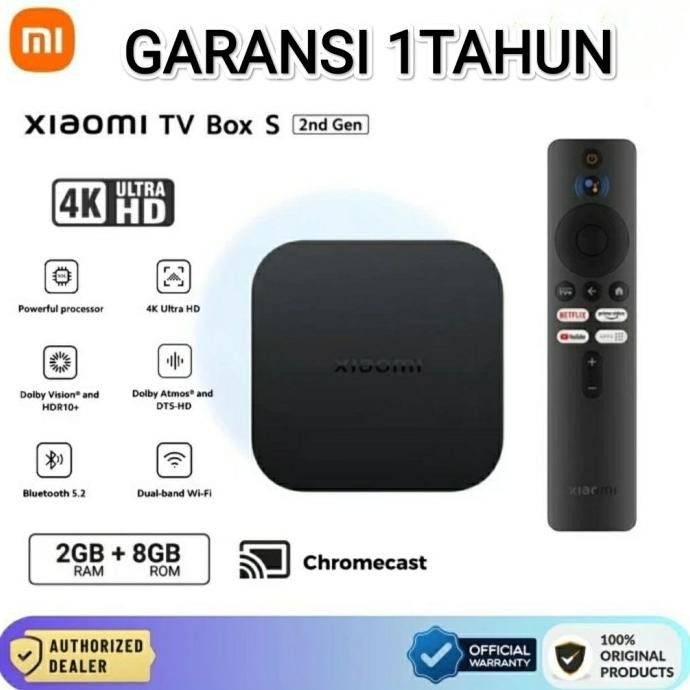 xiaomi mi box s 4k 2nd gen