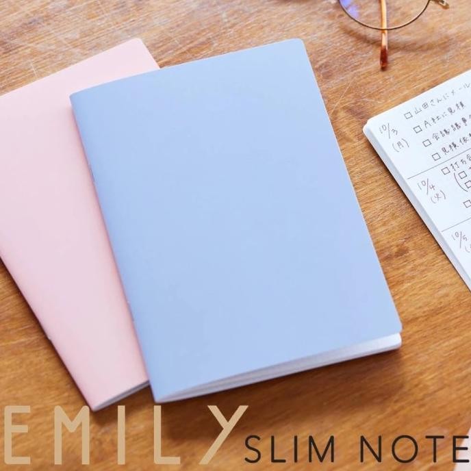 

King Jim Emily Slim Notebook B6 Nuance Buku Tulis Grid Limited Edition