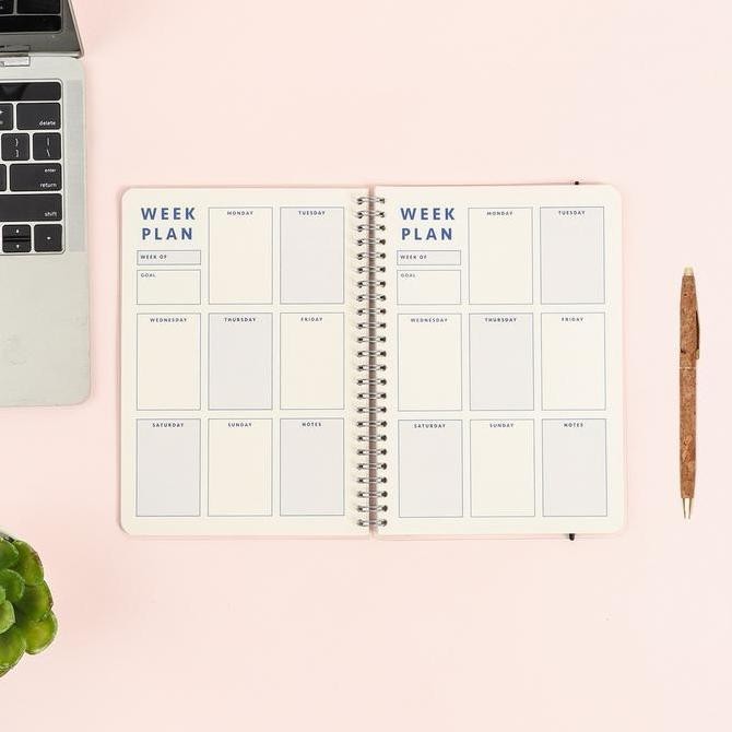 

Bukuqu Notebook Spiral A5 - SM021 Week Plan