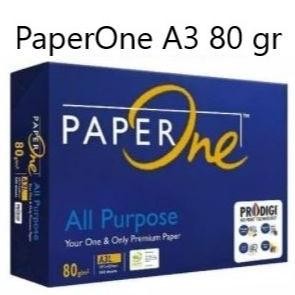 

Termurah !!! Kertas HVS A3 70 / 80 gr PaperOne