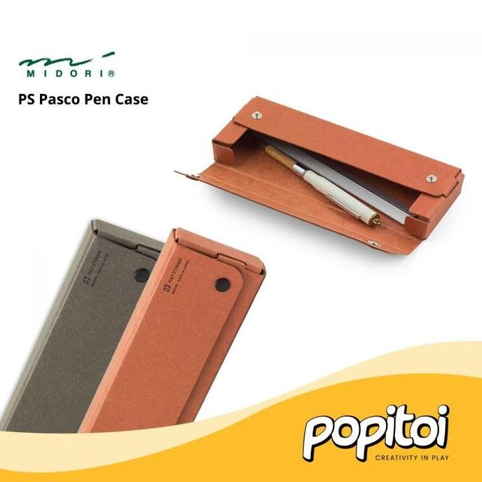 

MIDORI PS Pasco Pen Case kotak pensil