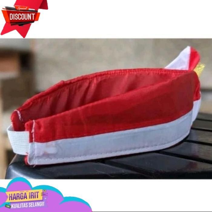 Promo Udeng bando ikat kepala blangkon merah putih karnaval prada bali bandana headband slayer all s