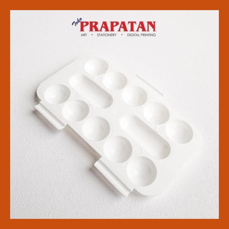 

[ PERALATAN LUKIS / GAMBAR ] PALET PLASTIK / PALET LUKIS LION / PLASTIC PALETTE COD
