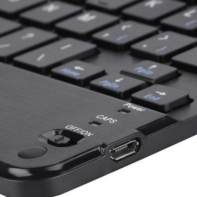 Keyboard Wireless Bluetooth 8 Inch Lengkap Dengan Mouse Touchpad Size - 8Inch New Stok