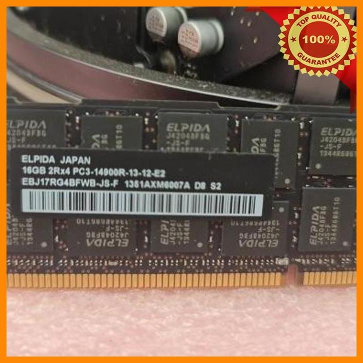 [snc] apple mac pro memory elpira japan 16gb 2rx4 pc3-14900r-13-12-e2 origin