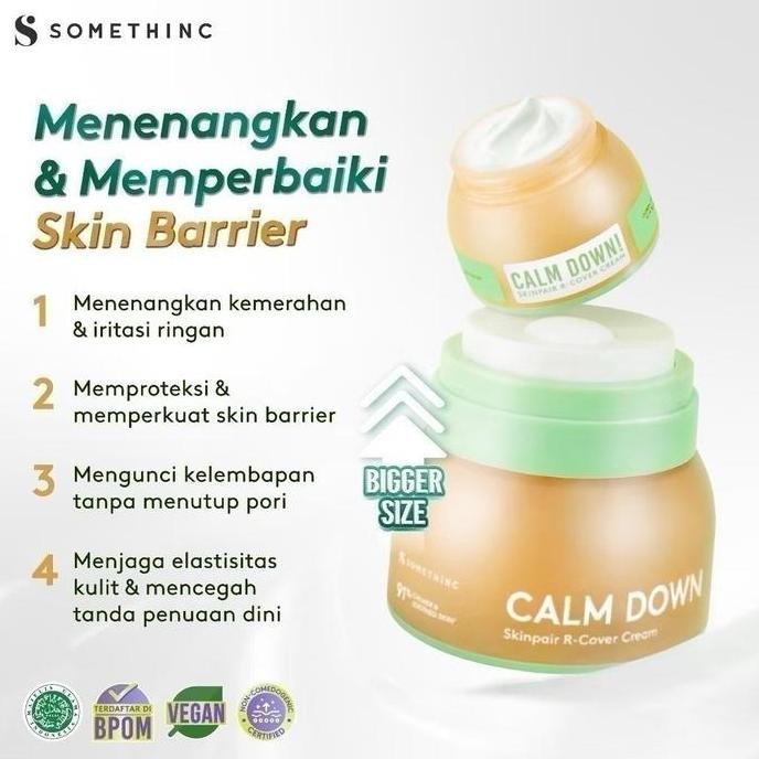 TERLARIS - (50ml) SOMETHINC Calm Down 50ml Skinpair R-Cover Cream Moisturizer Somethinc somethinc Ca