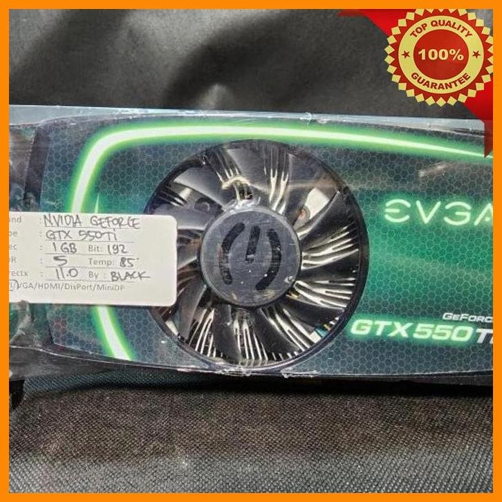 [snc] evga geforce gtx 550ti 550 ti gddr5 1gb 192 bit