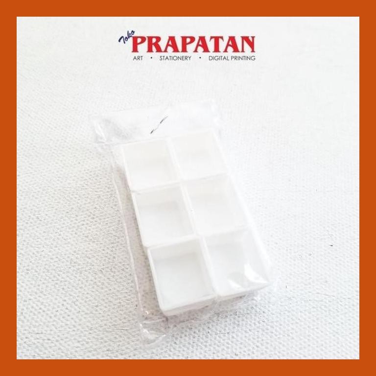 

[ PERALATAN LUKIS / GAMBAR ] ART KREATION EMPTY HALF PAN 6PCS GOOD QUALITY
