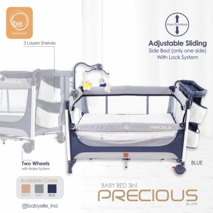 Box Baby Elle / BabyElle BE 999 XLR Precious / Box Baby Bed 3in1