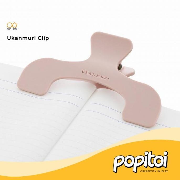 

TERLARIS - SUN STAR Ukanmuri Bookmark Clip Penjepit Kertas Pembatas Buku