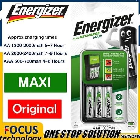 TERLARIS - Battery / Baterai Alkaline Energizer Rechargeable Maxi AA