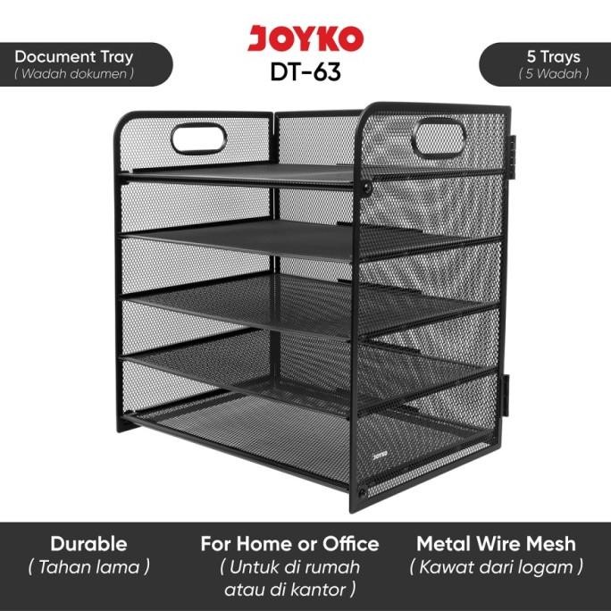 

TERLARIS - Document Tray Wadah Dokumen JOYKO 5 Tray DT-63