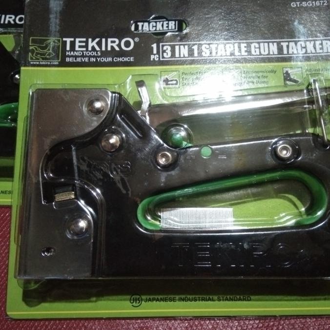 

TERMURAH - TEKIRO,STEPLES GUN TECKER(3 in 1)(GUN STEPLES).Uk M4--M14