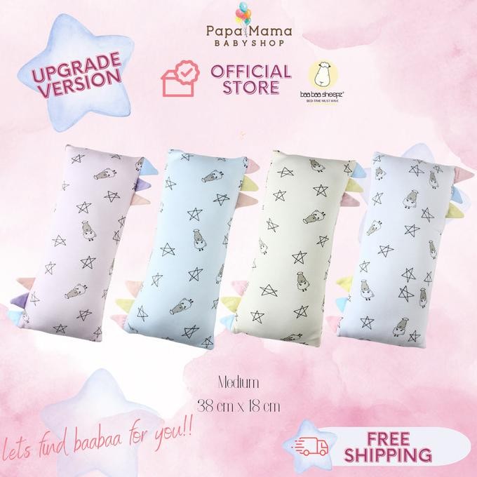NEW Baabaa Sheepz Bantal Pillow MEDIUM Bantal Bayi Baa baa Baba Sheep