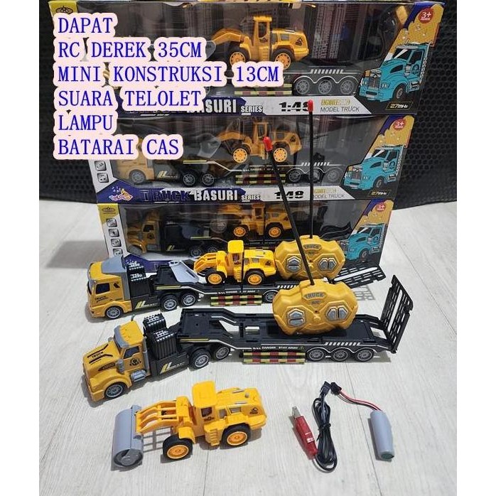 MAINAN RC MOBIL DEREK REMOTE CONTROL TRUK DEREK 1304T
