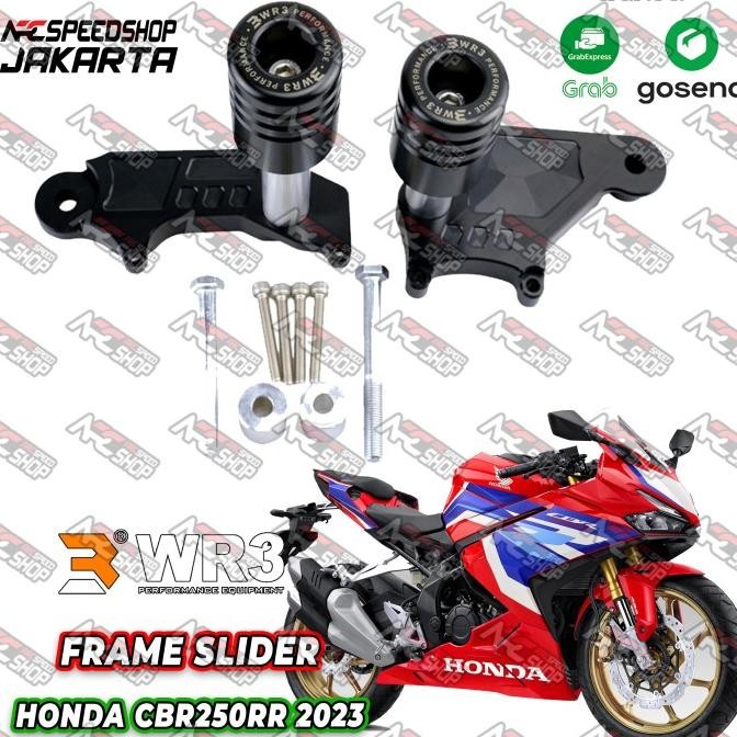 Frame Slider Wr3 Honda Cbr250Rr Frame Slider Fairing Cbr 250Rr 2023 Original Dan Terpercaya