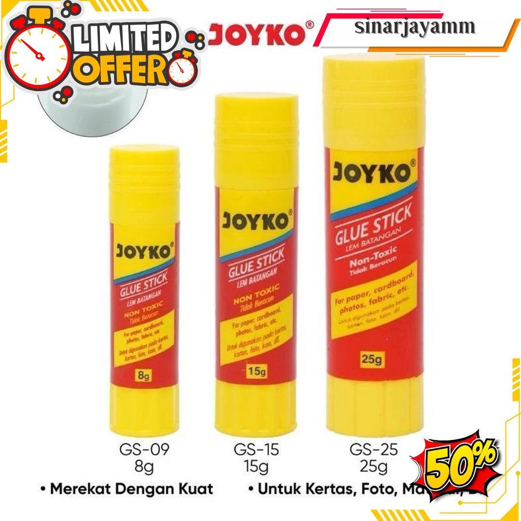 

Glue Stick Joyko - Lem Stick 15Grm (Pcs) Cod