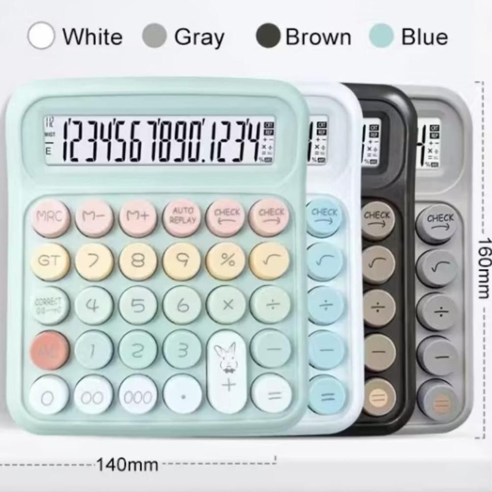 

t-56 Kalkulator Rainbow KINCIZEN KC-2034 - Calculator Pastel 14 Digit Tombol Fancy Korea Termurah