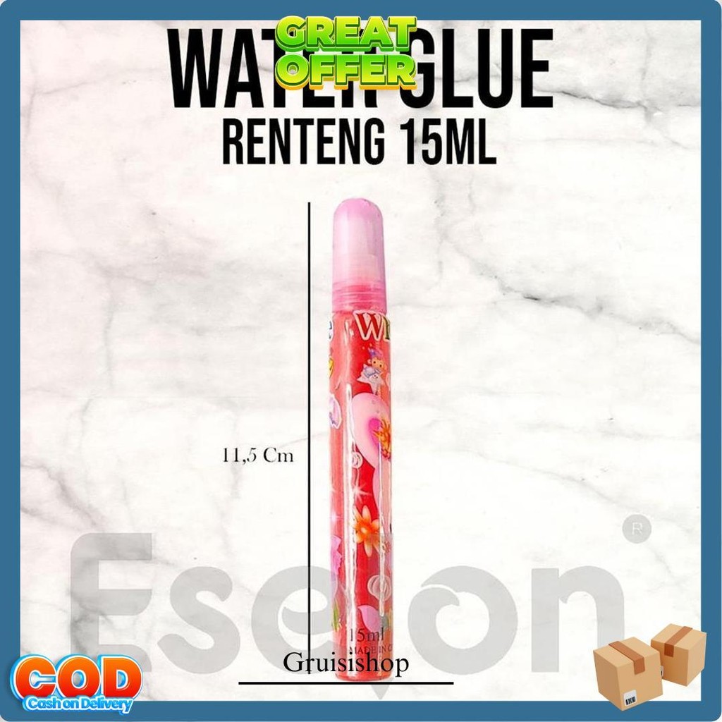 

1 Renteng Lem Renteng Cair/ 12Pcs Lem Cair 15Ml /Water Glue Termurah Banget