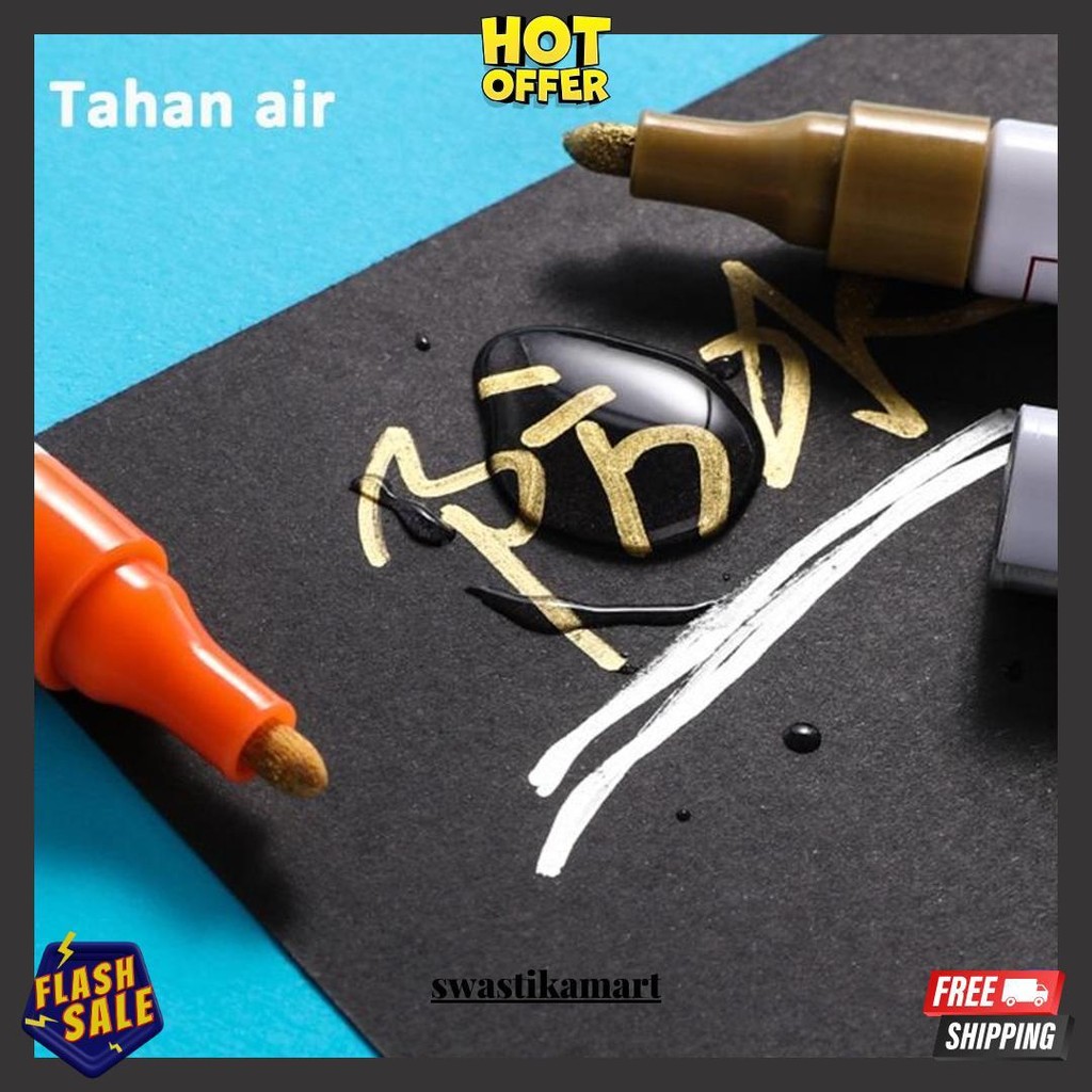 

Spidol Ban Paint Marker Mobil Motor /Permanent Marker Toyo Original -Suning Mall Siap Kirim