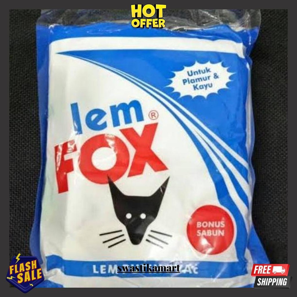 

Lem Fox | Lem Putih Termurah Banget