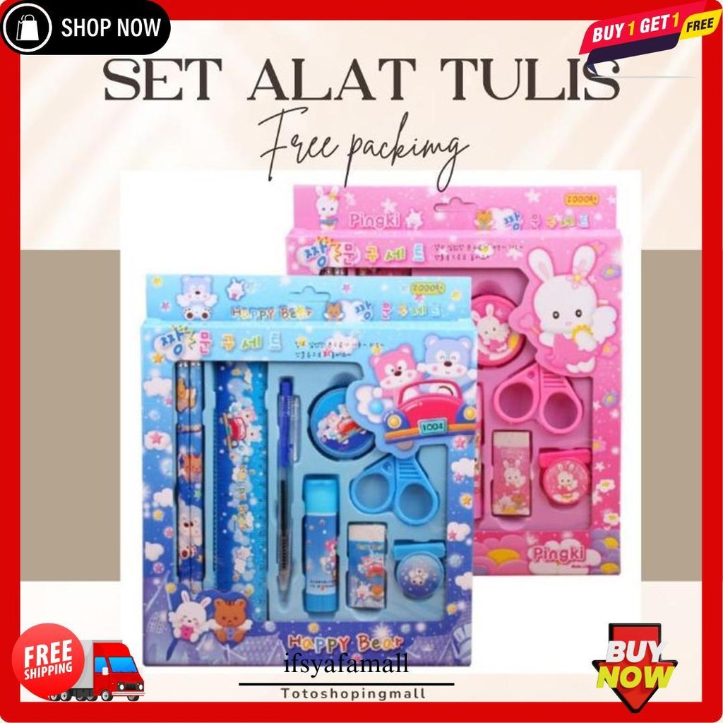 

Set Alat Tulis Anak Karakter / Kado Ulang Tahun Termurah Banget