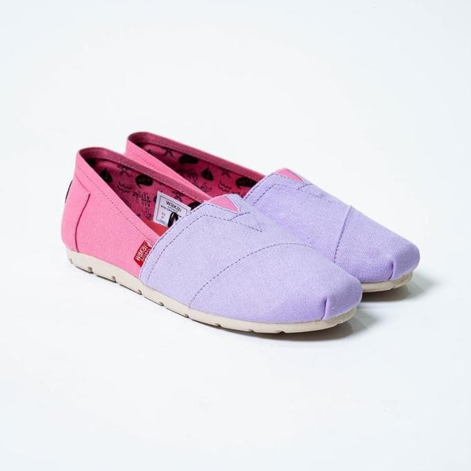 WAKAI CORE SEPATU SHOES WANITA LILAC SALMON [WAK0004235.C0437] SEPATU LOAFERS SHOES WANITA ELEGAN TE