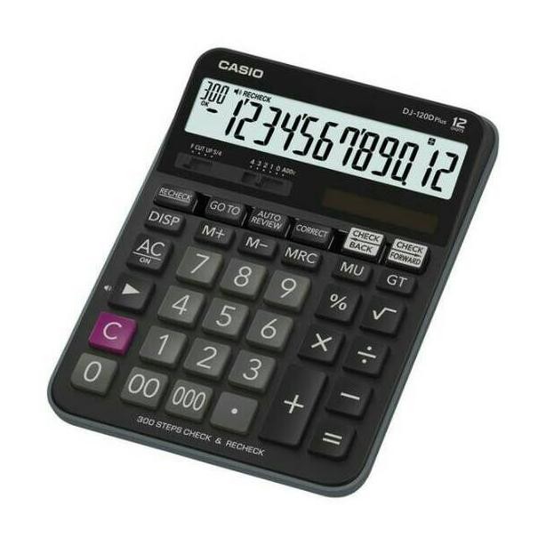 

Promo Hemat! Casio DJ-120D Plus - Check & Correct Calculator/Kalkulator Desktop Hemat