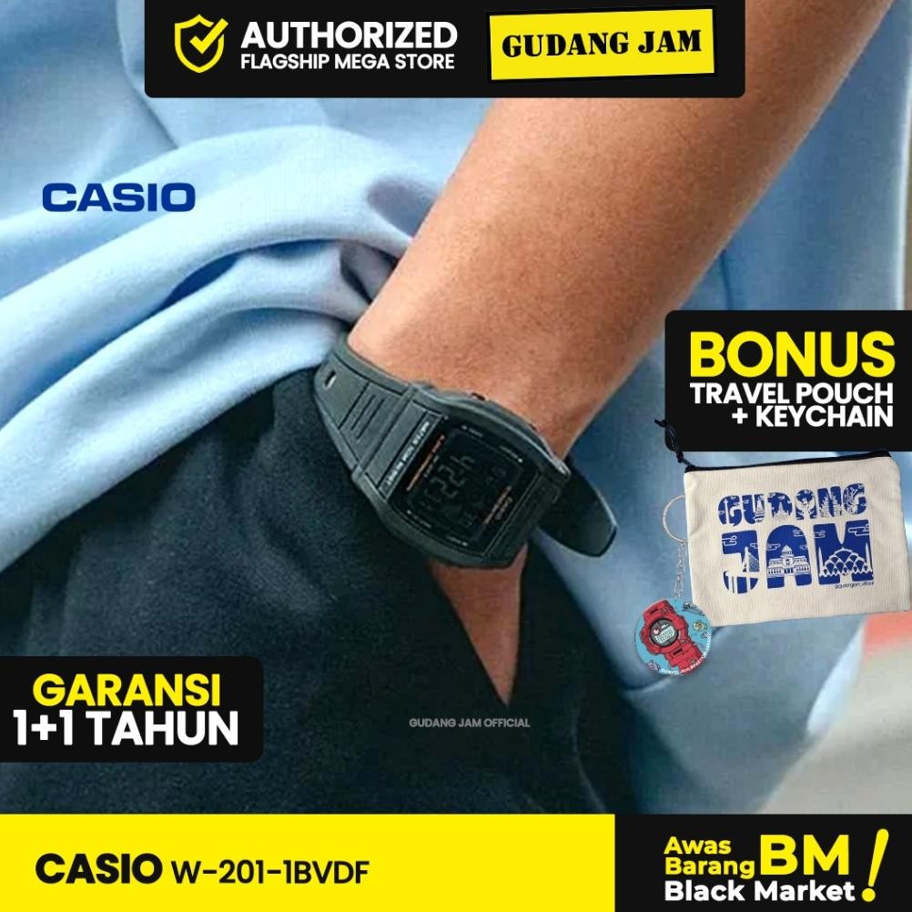 ad-532 Casio General W-201-1BVDF W-201-1B W-201 W201 W 201 Sale