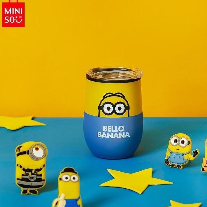Sale Mug Minion Lucu - Miniso Minions Collection Stainless Steel Tumbler